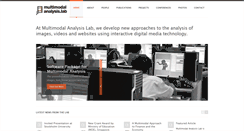 Desktop Screenshot of multimodal-analysis-lab.org